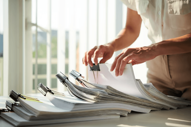 Reviewing accessible documentation papers