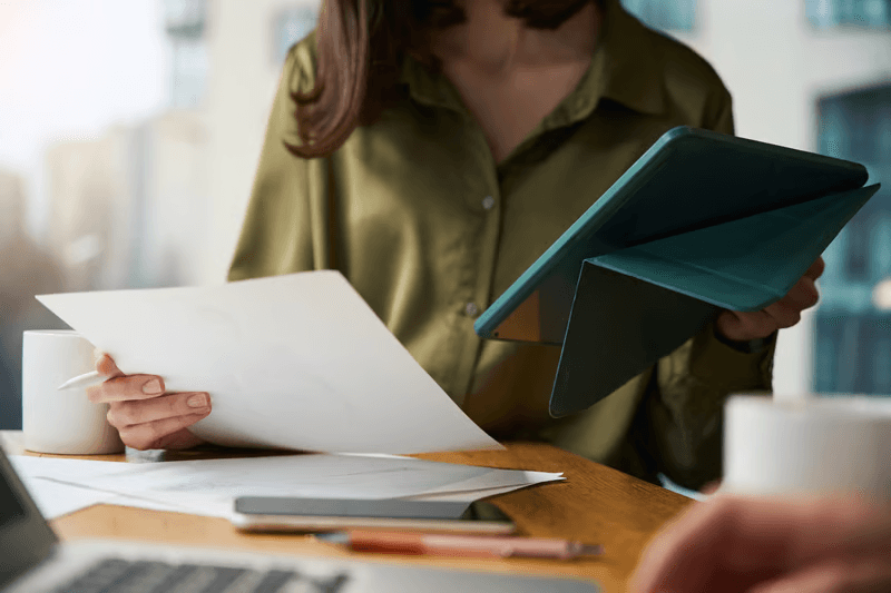 Working with documentation and enterprise tablet