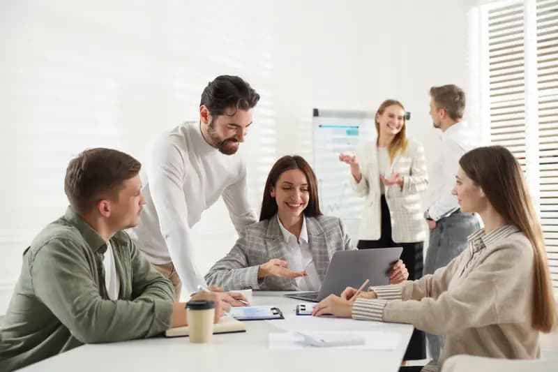 People meeting to evaluate enterprise identity
