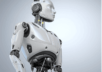 AI robot concept art