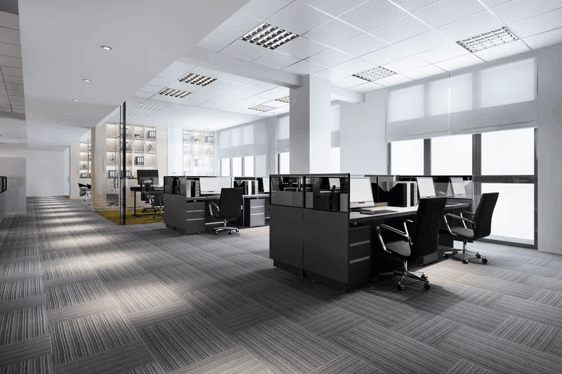Modern office interior background