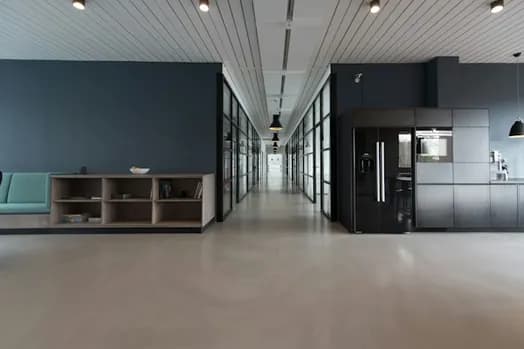 Enterprise architect in modern office workspace